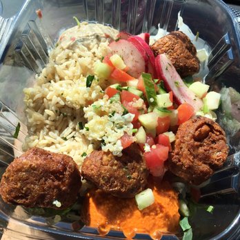 CAVA - Greens+Grains bowl w/ falafel - Mediterranean Near Me - Irvine, California CAVA - Greens+Grains bowl w/ falafel - Mediterranean Near Me - Irvine, California