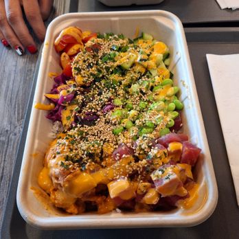 Omee J 2 - Bowl W/ 2 proteins and a bunch of other delicious stuff - Korean Near Me - San Jose, California