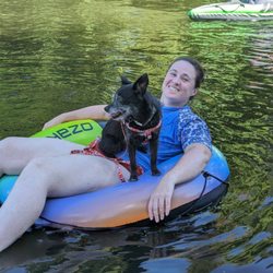 Cook Park - Me floating at Cook Park!