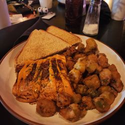 Cherokee Street Grill - Salmon dinner