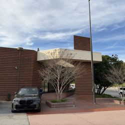 Porter Ranch Branch Library - Very nondescript entrance that you would easily miss if you're not paying attention