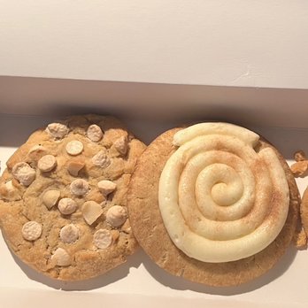 Crumbl - Memorial - S'more, macadamia nut, snickerdoodle, nutter butter 4-Pack - Bakeries Near Me - Houston, Texas Crumbl - Memorial - S'more, macadamia nut, snickerdoodle, nutter butter 4-Pack - Bakeries Near Me - Houston, Texas