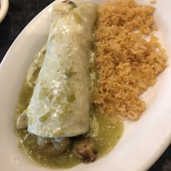 Los 3 Amigos - Shrimp verde burrito & rice! - Mexican Near Me - Monroe, Georgia Los 3 Amigos - Shrimp verde burrito & rice! - Mexican Near Me - Monroe, Georgia