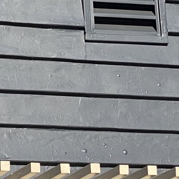 JMJ Painting - Bubbling all over - Front of house (where I pull into the driveway) and  it keeps getting worse by the day! - Painters Near Me