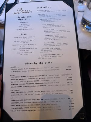 Menu photo 1 Brass New York, NY