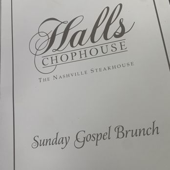 Halls Chophouse - Brunch menu - Steakhouses Near Me - Nashville, Tennessee Halls Chophouse - Brunch menu - Steakhouses Near Me - Nashville, Tennessee