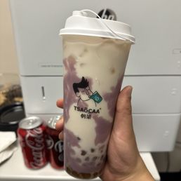 Taro Lava Bubble Tea