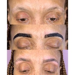 DollHouse Glam & Cosmetic Studio - Brow Shape and Tint Services