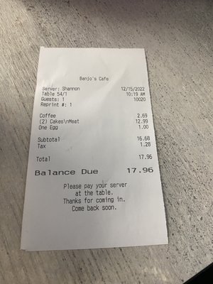 Banjo's Cafe by null