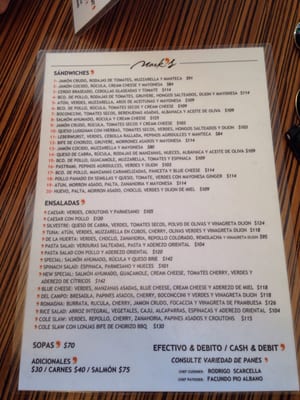 Menu photo 3 Mark's Deli and Coffee House Buenos Aires, C Menu photo 3 Mark's Deli and Coffee House Buenos Aires, C