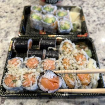 Tokyo Sushi - two trays of sushi with chopsticks - Sushi Bars Near Me - Easton, Pennsylvania Tokyo Sushi - two trays of sushi with chopsticks - Sushi Bars Near Me - Easton, Pennsylvania