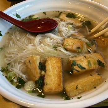 Basu - Crispy Tofu Pho - Coffee & Tea Near Me - Northbrook, Illinois