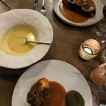 Alma Cocina Latina - Tangerine and Pumpkin Soup, Pabellon Vegetariano, steak - Venezuelan Near Me - Baltimore, Maryland