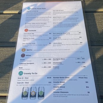 Gravely Brewing - Menu - Breweries Near Me - Louisville, Kentucky
