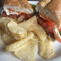 Burrata Caprese Sandwich
