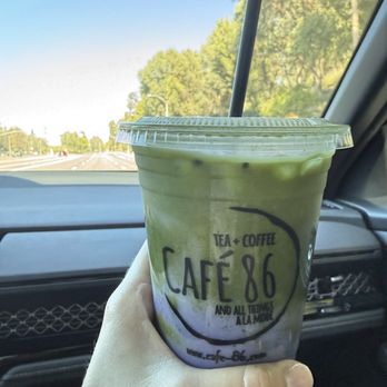 Cafe 86 - Ube Matcha - Desserts Near Me - Valencia, California