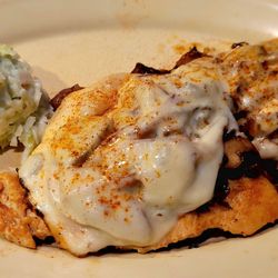 Pat & Dandys Sports Pub & Grill - Smothered Chicken with Coleslaw