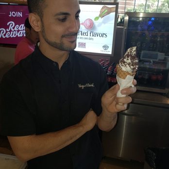 Yogurtland - In a cone... - Ice Cream & Frozen Yogurt Near Me - Las Vegas, Nevada
