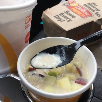 McDonald's - a bowl of soup with a spoon in it - Fast Food Near Me - Pine Grove, Pennsylvania