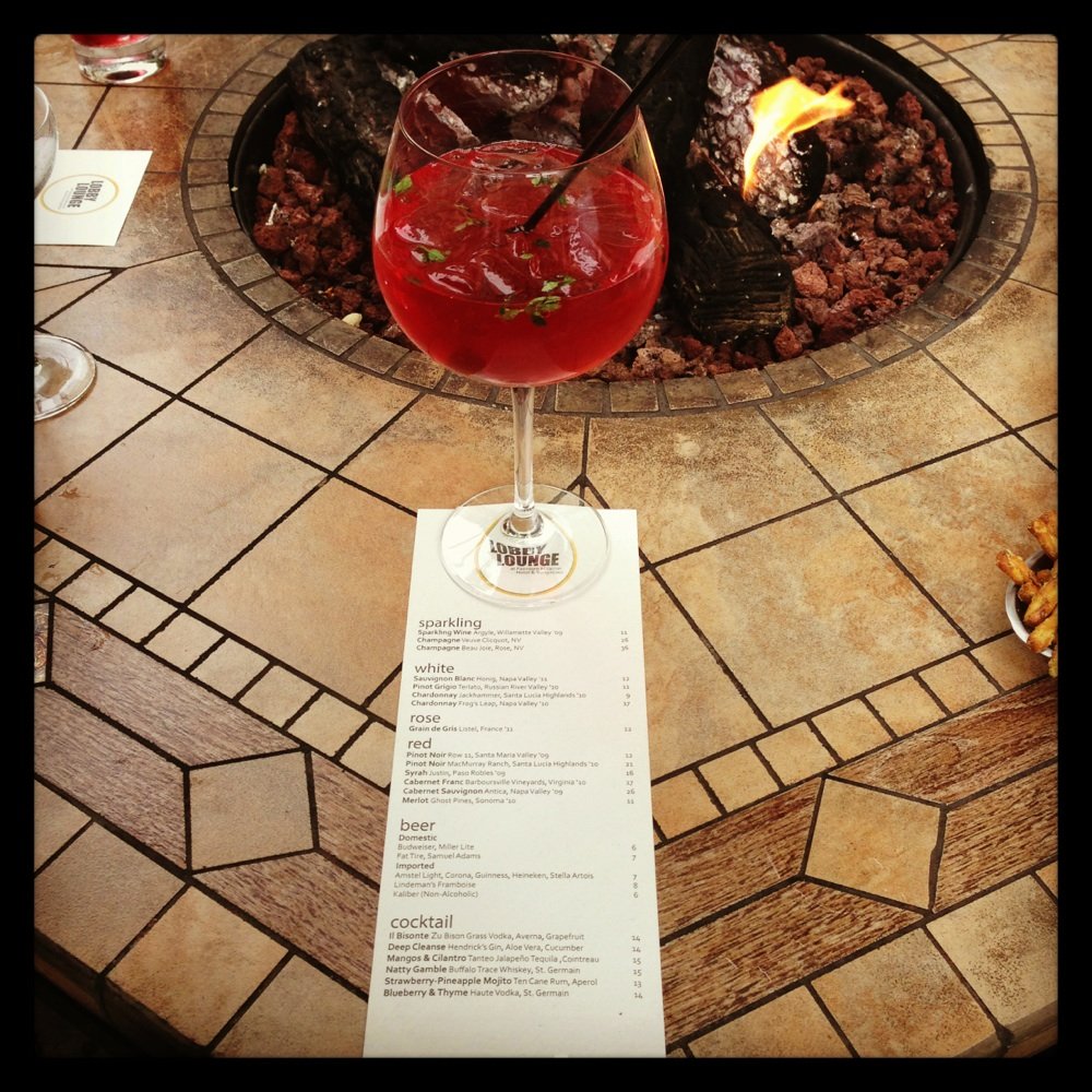 Lobby Lounge - Strawberry-Pineapple  Mojito - Lounges Near Me - Santa Monica, California