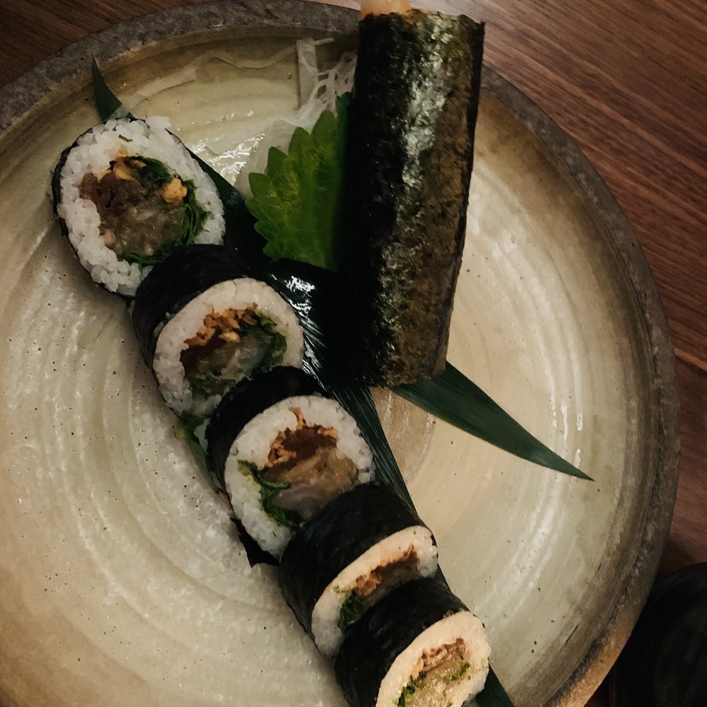 Bisutoro - White fish and tempura maki - Ramen Near Me - Phoenix, Arizona