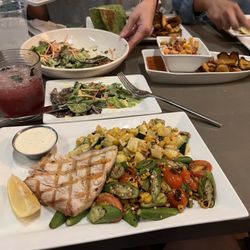 Dive Coastal Cuisine - kampachi with okra