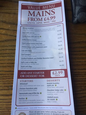 Menu photo 3 Fromebridge Mill Frampton On Severn, GLS Menu photo 3 Fromebridge Mill Frampton On Severn, GLS