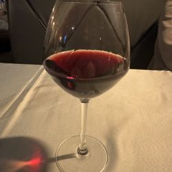 DeVine Bistro - House Cabernet was good