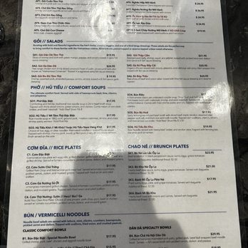 Dan Da - More pics of the menu! - Vietnamese Near Me - Aurora, Colorado Dan Da - More pics of the menu! - Vietnamese Near Me - Aurora, Colorado
