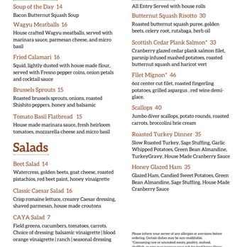 CAYA Restaurant - Online menu - Breakfast & Brunch Near Me - Goleta, California