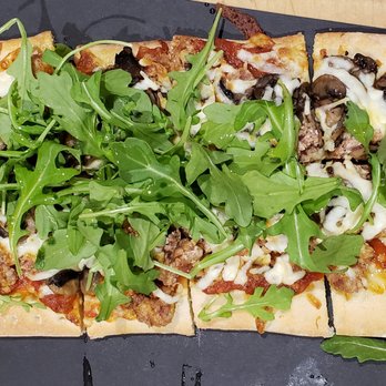 The Hearth - Spicy Sausage Flatbread ($19) - American Near Me - Mississauga, Ontario The Hearth - Spicy Sausage Flatbread ($19) - American Near Me - Mississauga, Ontario