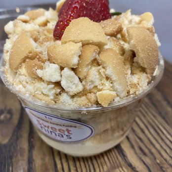 Sweet Nina's - strawberry banana pudding 8.5 oz $8 - Desserts Near Me - Philadelphia, Pennsylvania Sweet Nina's - strawberry banana pudding 8.5 oz $8 - Desserts Near Me - Philadelphia, Pennsylvania