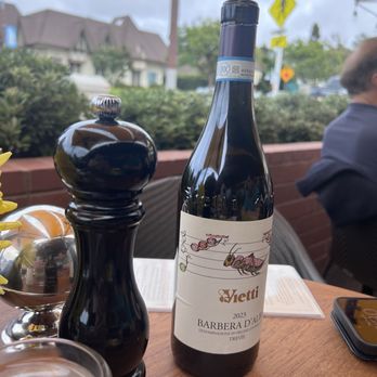 The Honor Bar - Wine and Patio view - New American Near Me - Del Mar, California The Honor Bar - Wine and Patio view - New American Near Me - Del Mar, California