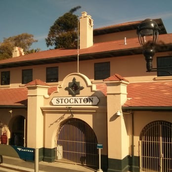 Amtrak - Beautiful Stockton station - Trains Near Me - Chicago, Illinois Amtrak - Beautiful Stockton station - Trains Near Me - Chicago, Illinois