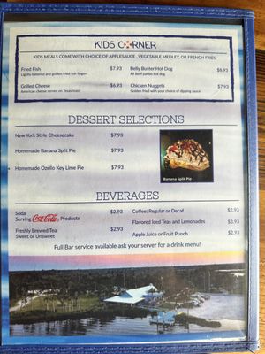Menu photo 7 Peck's Old Port Cove Crystal River, FL Menu photo 7 Peck's Old Port Cove Crystal River, FL