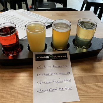 Rotator Taproom - Beer flight - Pubs Near Me - Walnut Creek, California Rotator Taproom - Beer flight - Pubs Near Me - Walnut Creek, California