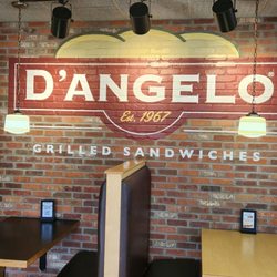 D'Angelo - They are a New England sandwich franchise.