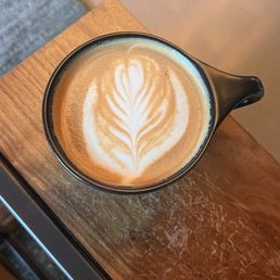 8oz oat milk latte