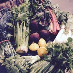 The Substation Farmer's Market - Today's vege haul from Spring Creek Organics
