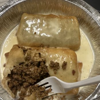 El Mezcal - The take-out chimichanga. No veggies, no mushroom, WAY SMALLER, no steak, ground beef instead - Mexican Near Me - Hinesville, Georgia El Mezcal - The take-out chimichanga. No veggies, no mushroom, WAY SMALLER, no steak, ground beef instead - Mexican Near Me - Hinesville, Georgia