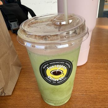 Evergreen Coffee - Iced Dubai Chocolate Matcha Latte - Breakfast & Brunch Near Me - San Jose, California Evergreen Coffee - Iced Dubai Chocolate Matcha Latte - Breakfast & Brunch Near Me - San Jose, California