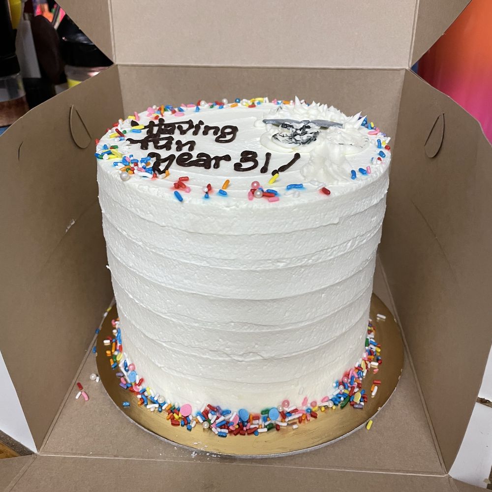 Cornerstone Bakery - chocolate cake with ganache filling and whipped cream frosting. - Bakeries Near Me - Truckee, California Cornerstone Bakery - chocolate cake with ganache filling and whipped cream frosting. - Bakeries Near Me - Truckee, California