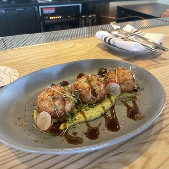 First Mile Kitchen - Crispy rice - New American Near Me - Wichita, Kansas