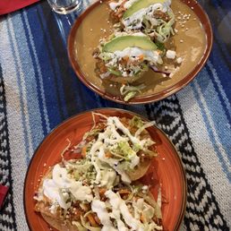 Chicken Tinga Tostadas  Sopa de Tortilla
