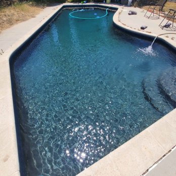 Tigershark Leak Detections - resurfaced the pool, fresh titles, reshaped the stairs, new filter trap system - Pool & Hot Tub Service Near Me