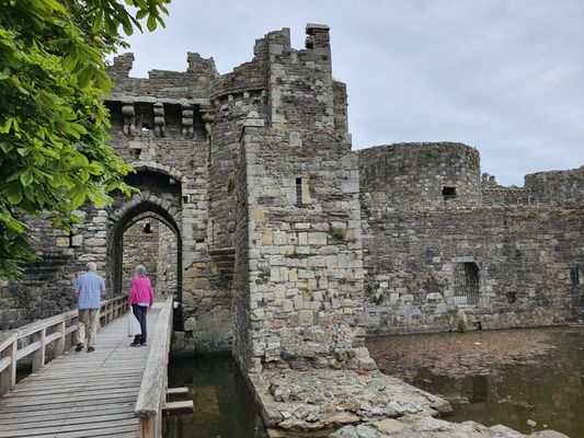 Beaumaris Castle by null