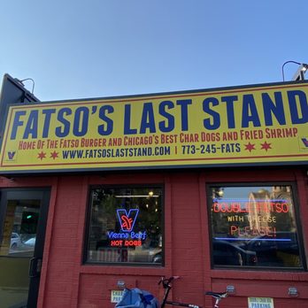 Fatso's Last Stand - a bicycle parked outside - Hot Dogs Near Me - Chicago, Illinois