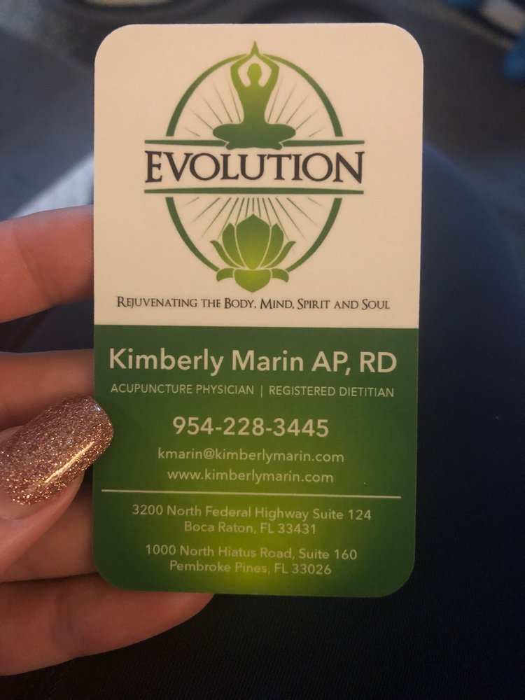 KIMBERLY MARIN AP, RD 12 Photos Acupuncture 3200 N Federal Hwy