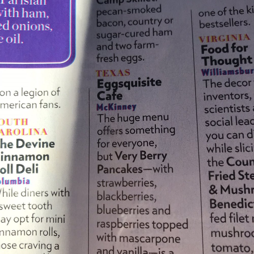 Eggsquisite Cafe - Breakfast & Brunch Near Me - McKinney, Texas