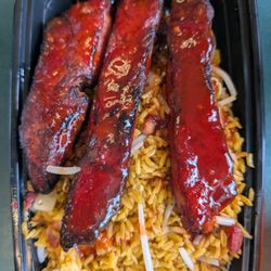 China Wok Chinese Kitchen - BBQ Ribs with Fried Rice